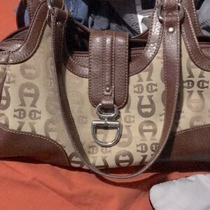 Eiteen Aigner vintage authentic purse used but in really good shape.